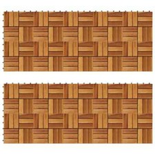 Set 20 Piastrelle in legno di