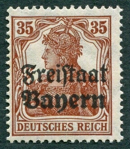 Bavaria 1919 35pf - bavaria,