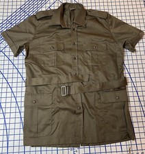 Camicia uomo safari esercito