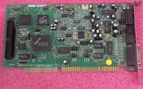 Sound blaster pro2 creative - sound,