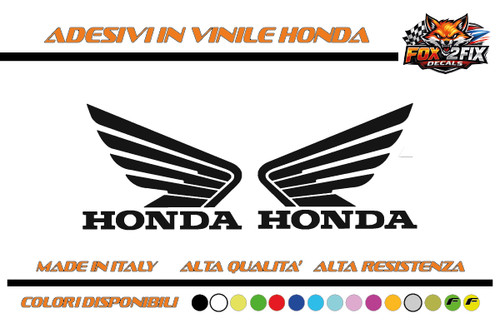 Adesivi moto honda - adesivi,