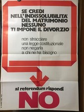 Manifesto originale 1974 PCI