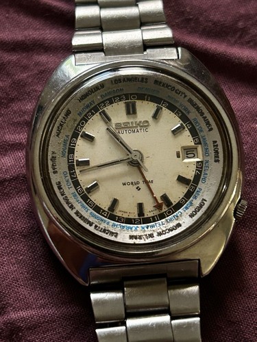Seiko 6117 6400 world time - seiko,