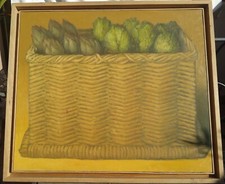 Quadro Carciofi e Insalata di Fabio Aguzzi 60x70cm con certificato autenticità