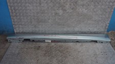 BMW E81 E82 E88 Listello Portiera Apertura Gonna SX Patagoniagruen Metallico