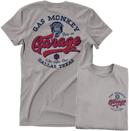 Maglietta gas monkey garage - gas,