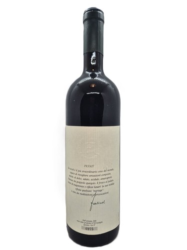 Picolit vino tavola 1989 - picolit, da