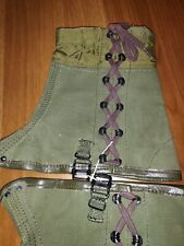 Ghette in canapa  esercito italiano alpini  mod.1968 