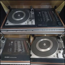 IMPIANTO COMPLETO SABA 8760 CON GIRADISCHI DUAL 1226 VINTAGE
