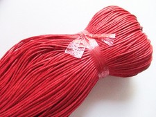10mt di filo in cotone cerato 1,5MM colore rosso