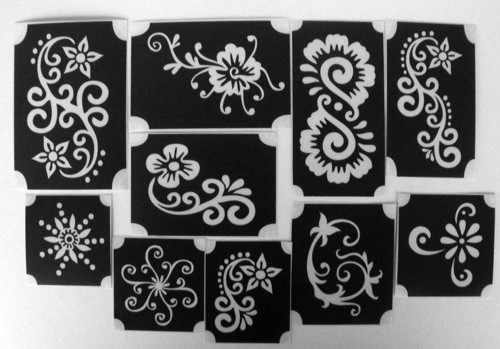 Diversi stencil per - stencil,