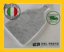 TAGLIERE IN MARMO BIANCO