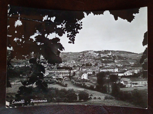 Cartolina canelli panorama - cartolina,
