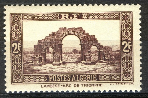 Algeria 1936 2fr - algeria, 1936-37,