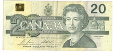 Banconota da 20 dollari 1991