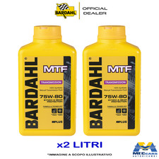 2 LITRI BARDAHL MTF 75W80 OLIO PER TRASMISSIONI CAMBIO MANUALE API GL-4 Premium