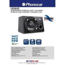 Subwoofer passivo cassa - subwoofer,