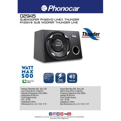 Subwoofer passivo cassa - subwoofer, in