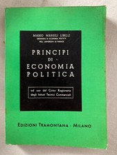 PRINCIPI DI ECONOMIA POLITICA MARIO MARSILI 1958