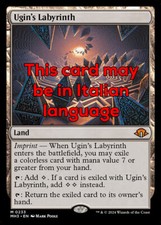 MTG UGIN's LABYRINTH FOIL EXC - LABIRINTO DI UGIN 233 - MH3 - MAGIC