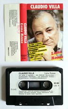 Mc Musicassetta Claudio Villa Luna Rossa Italy Pop Stornelli 