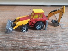 siku 2818 - escavatore - pala gommata - giallo cadmio/rosso fuoco