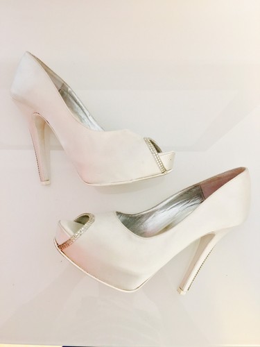 Scarpe con tacco bianco - scarpe,
