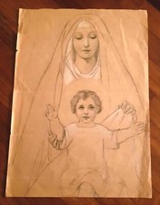 Antico disegno a matita