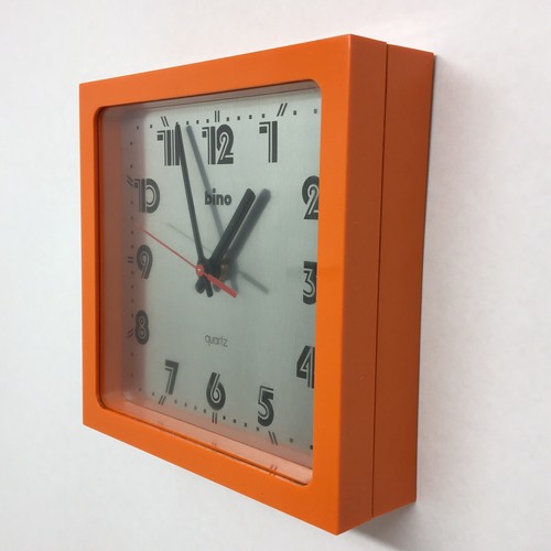 Bino quartz wall clock - bino, rare