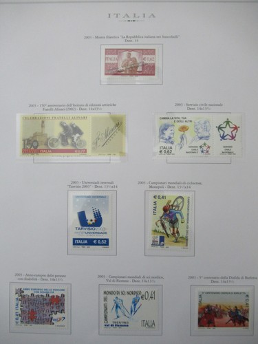 Italia 2003 annata - italia, completa