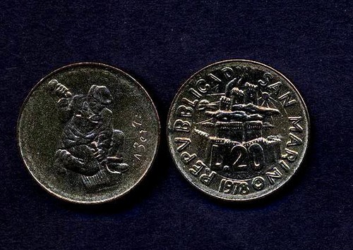 San marino lire - 1978, lo