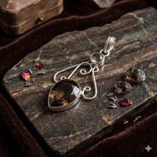 Ciondolo boho pietra di luna
