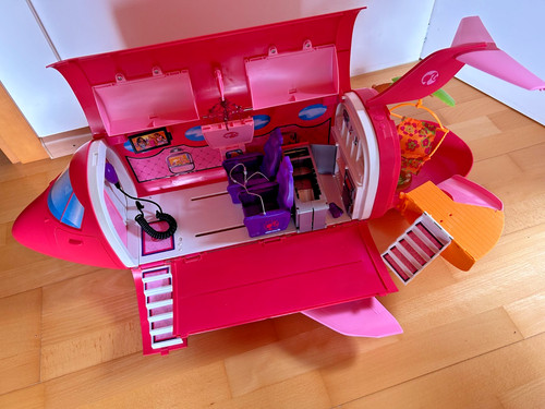 Aereo barbie con poltroncine - barbie,