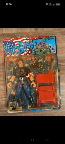 Wrestling action figure sealed - figure,
