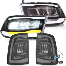 2 paia fari led + luci