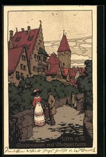 Cartolina a pressione Ulma a