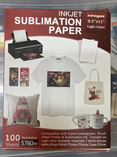 Carta sublimazione 100 fogli - 100,