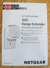 NETGEAR EX6110-100NAS AC1200 Range Extender WiFi