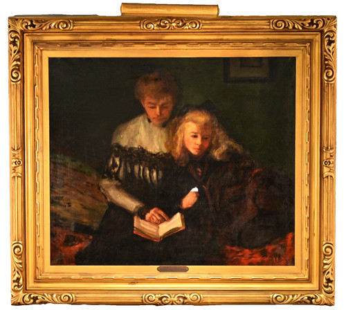 William haskell dipinto olio - dipinto,