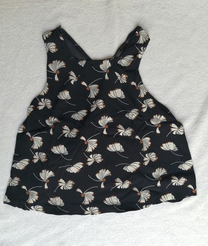 Top zara woman taglia nero - s,,