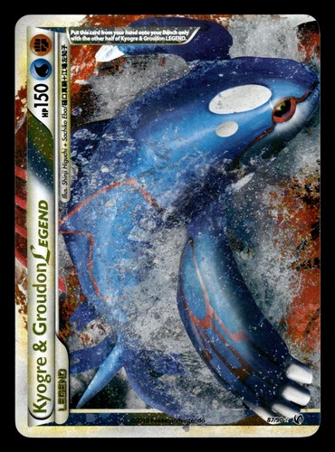 Kyogre groudon legend 87 - kyogre, &
