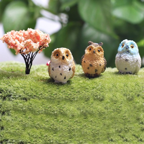 Gufo esposto miniatura animale