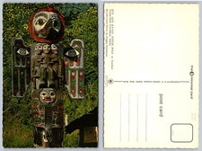 Cartolina foresta totem