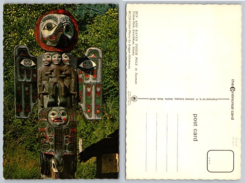 Cartolina foresta totem