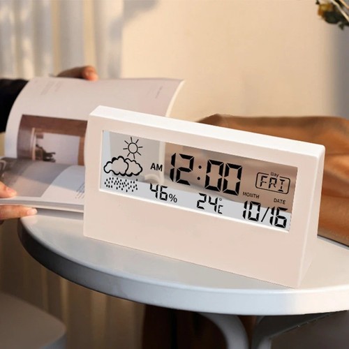 Stazione meteo digitale led - meteo,