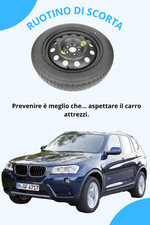 Ruotino di Scorta 18" per BMW X3 F25 (fino al 2017) - 145/80R18