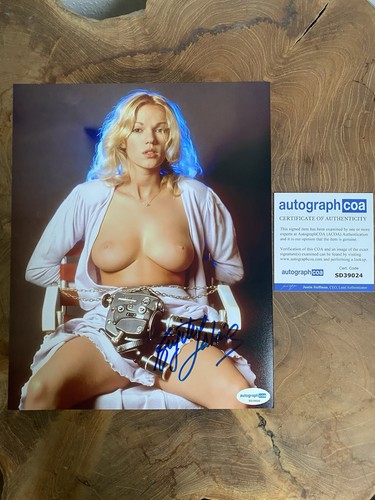 Brigitte lahaie autografo - brigitte,