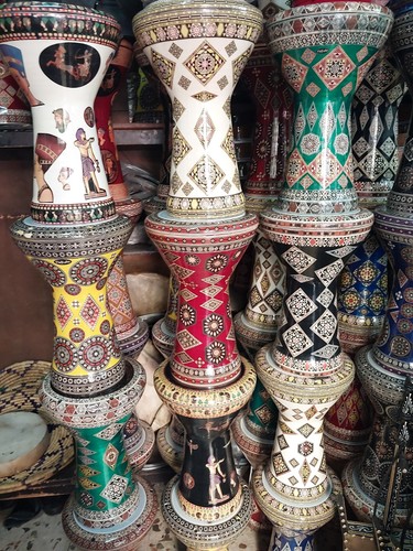 Tamburo darbuka fatto mano - fatto,