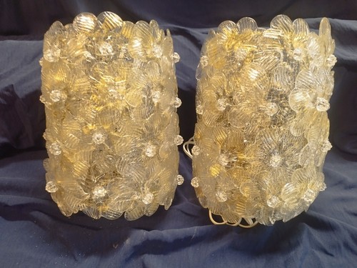 Abat jour applique murano - jour,