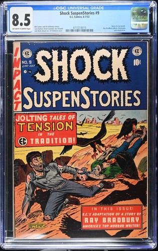 Shock suspenstories cgc - cgc, vf+